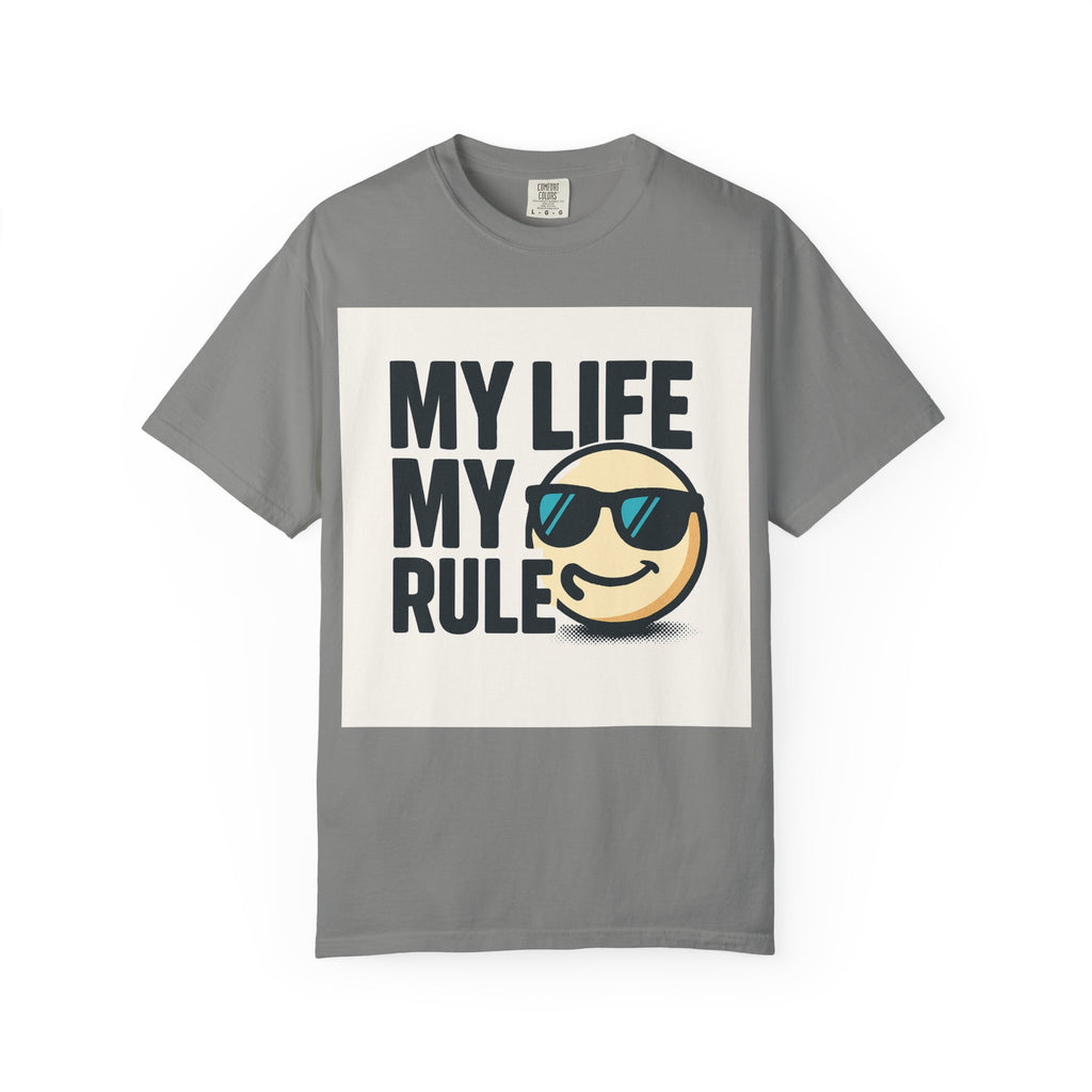 Casual Motivational T-Shirt - My Life My Rule, Progress Over Perfection, Unisex Graphic Tee, Everyday Wear, Gift for Friends, Stylish [...]