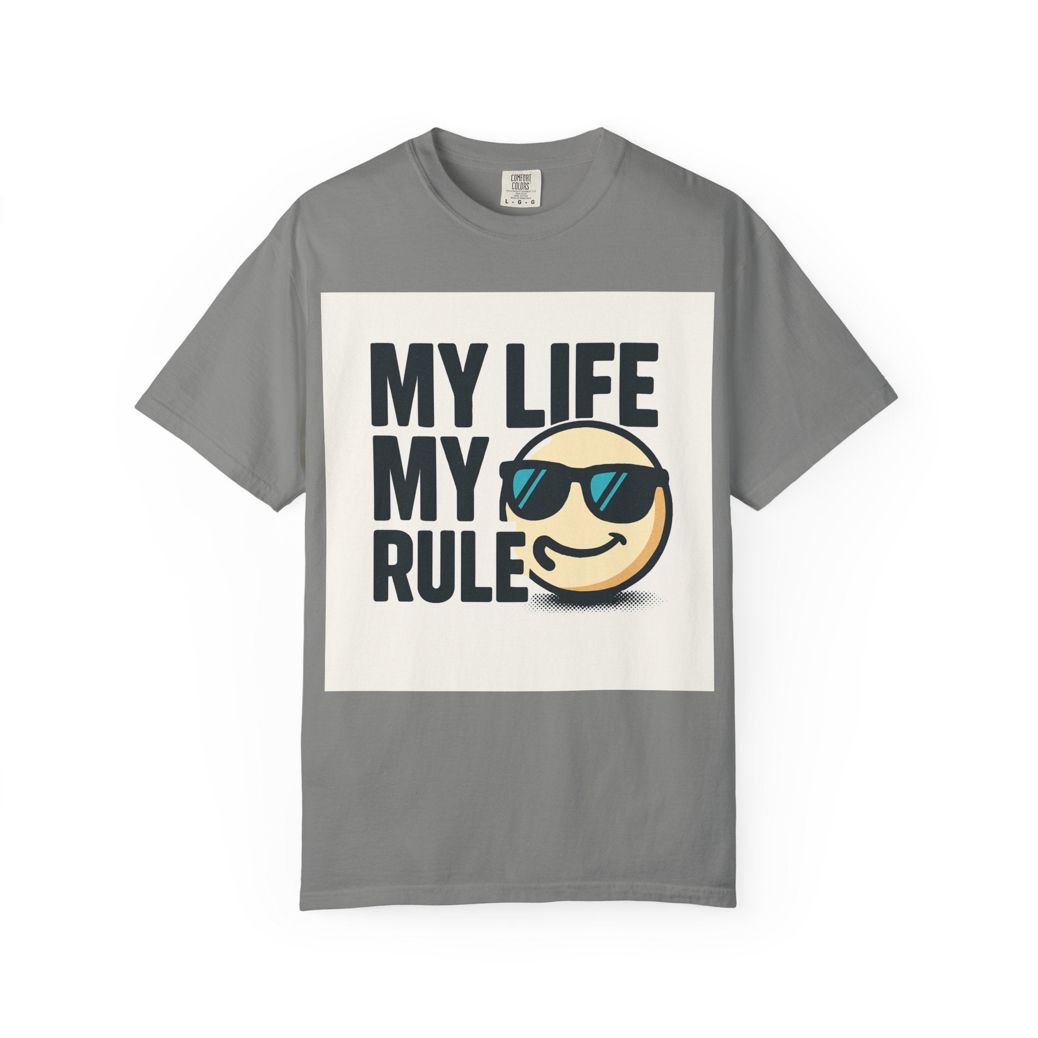 Casual Motivational T-Shirt - My Life My Rule, Progress Over Perfection, Unisex Graphic Tee, Everyday Wear, Gift for Friends, Stylish [...]