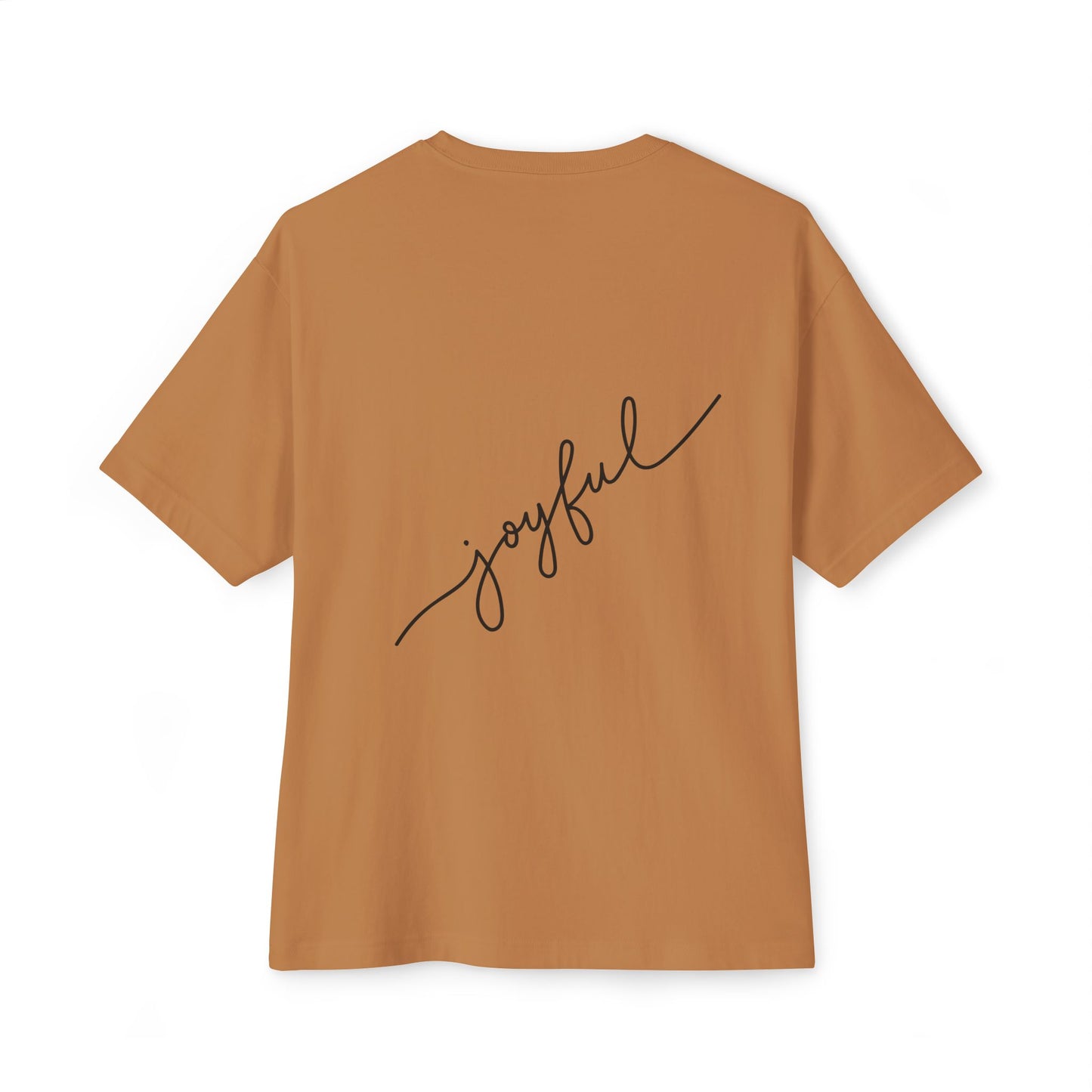 Heartfelt Joy Unisex Oversized Boxy Tee | Casual Love Shirt, Gift for Her, Valentine's Day, Everyday Style, Positive Vibes