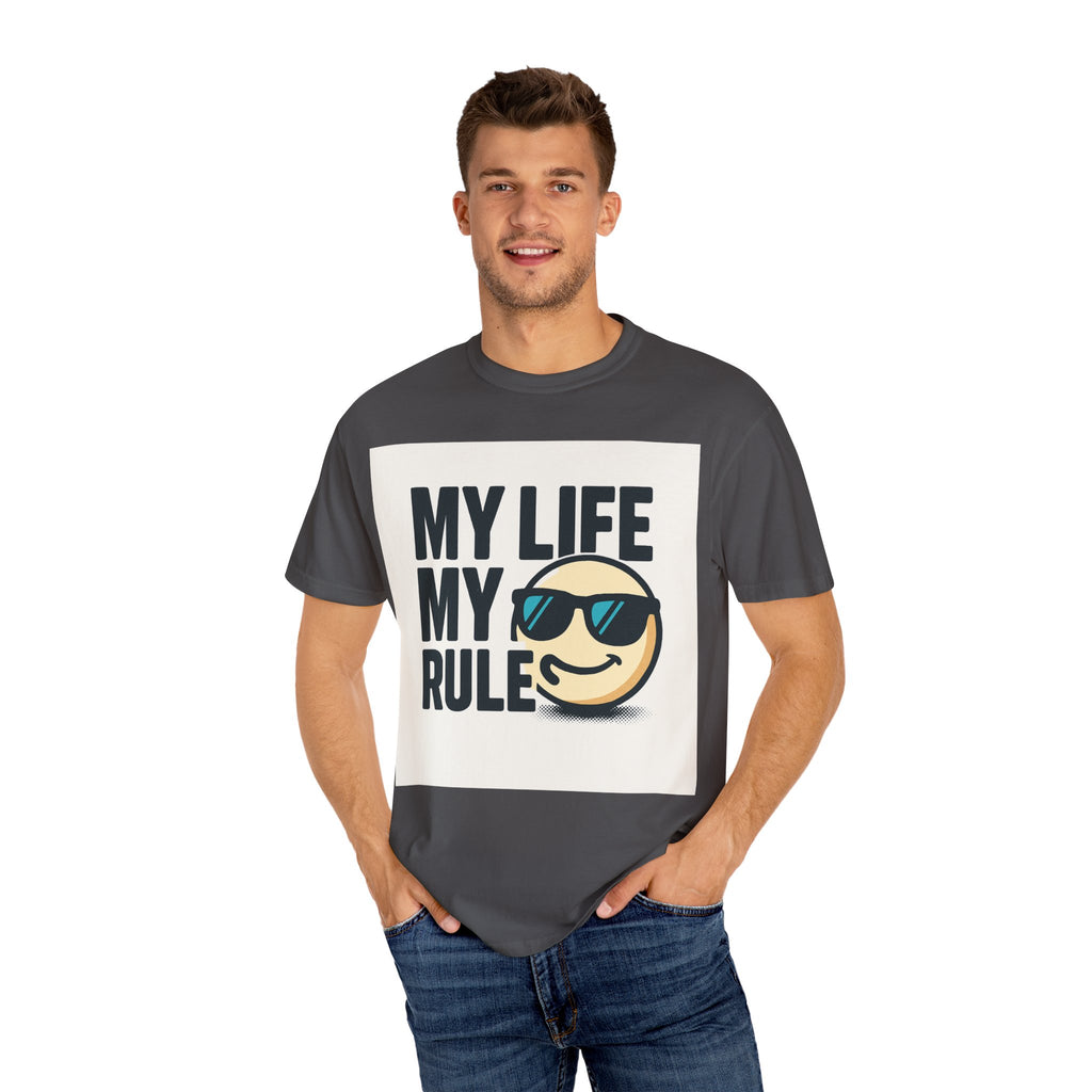 Casual Motivational T-Shirt - My Life My Rule, Progress Over Perfection, Unisex Graphic Tee, Everyday Wear, Gift for Friends, Stylish [...]