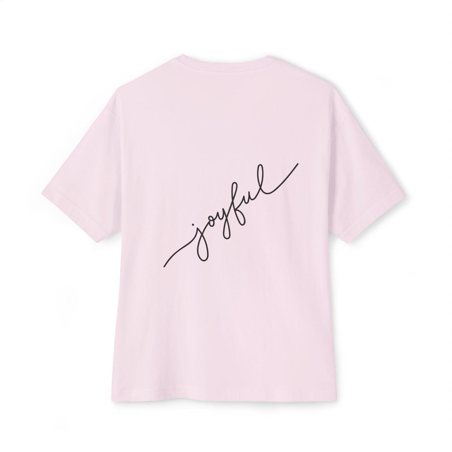 Heartfelt Joy Unisex Oversized Boxy Tee | Casual Love Shirt, Gift for Her, Valentine's Day, Everyday Style, Positive Vibes